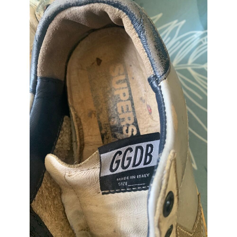 Golden Goose Superstar Silver White SNEAKERS GYM SHOES women’s sz 36 5.5 6 WORN - Picture 3 of 8